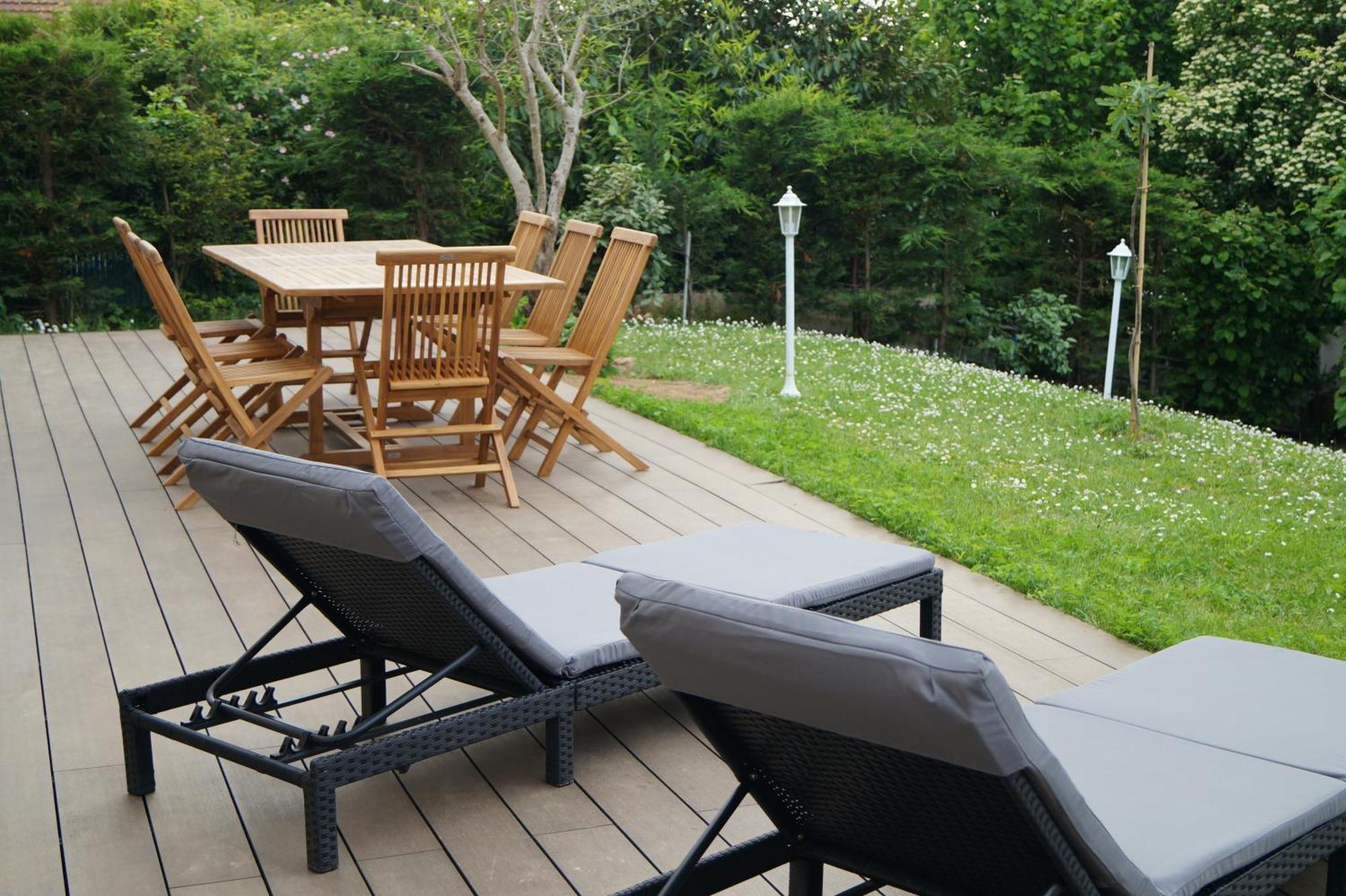 Étiolles Chalet Like Upstairs Private Suite מראה חיצוני תמונה